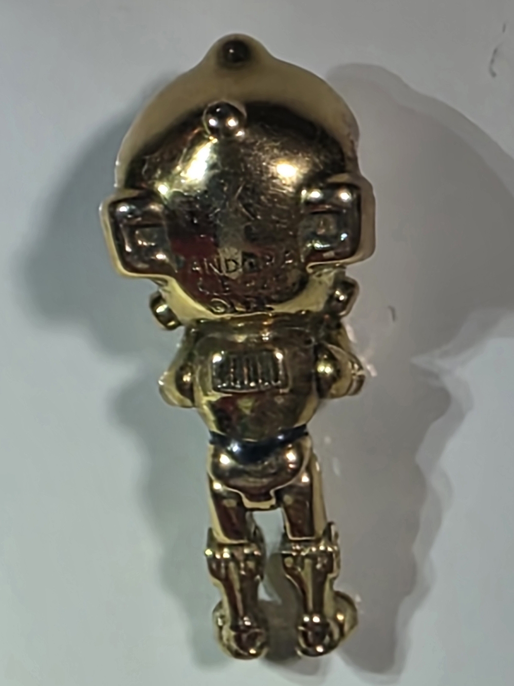 Pandora Gold C3P0 Star Wars Charm - Picture 4 of 9